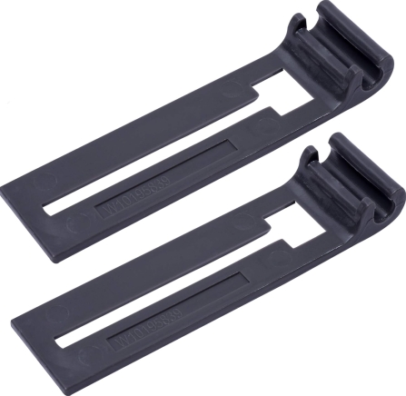 2 Pack W10195839 Dishwasher Rack Adjuster for Whirlpool KitchenAid Kenmore Dishwashers