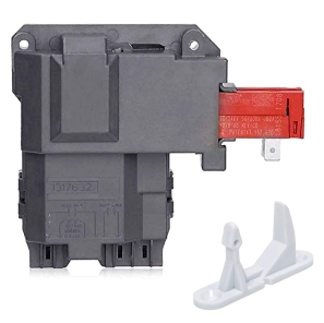 131763202 Washer Door Lock Switch Assembly Compatible with Frigidaire, Electrolux 131763256,01317632