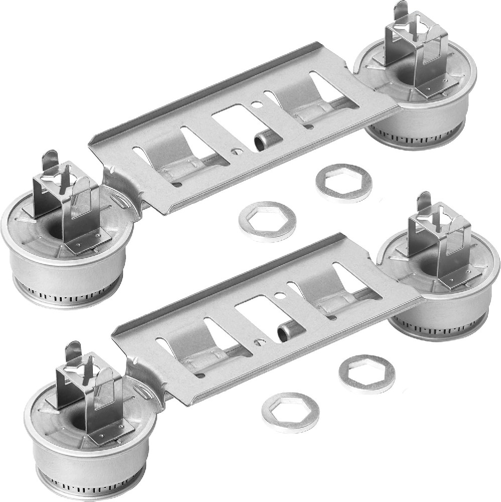WB16K10026 Double Burner Assembly
